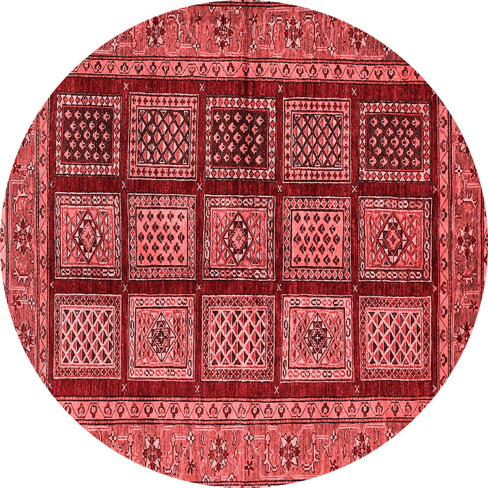 Abstract Red Modern Rug, abs619red