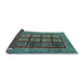 Sideview of Abstract Light Blue Modern Rug, abs619lblu