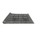 Sideview of Abstract Gray Modern Rug, abs619gry