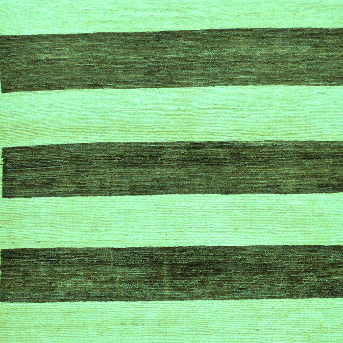 Machine Washable Abstract Turquoise Modern Area Rugs, wshabs61turq