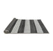 Sideview of Abstract Gray Modern Rug, abs61gry