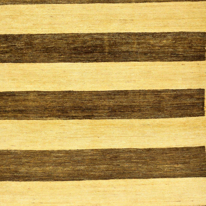 Abstract Saddle Brown Modern Rug, abs61