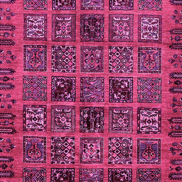 Machine Washable Abstract Pink Modern Rug, wshabs620pnk