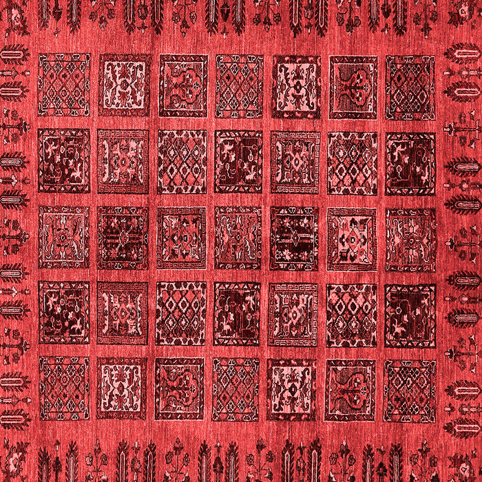 Abstract Red Modern Rug, abs620red