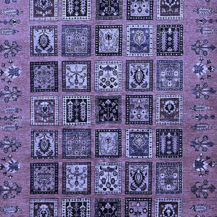 Abstract Blue Modern Rug, abs621blu