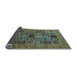 Sideview of Abstract Light Blue Modern Rug, abs621lblu