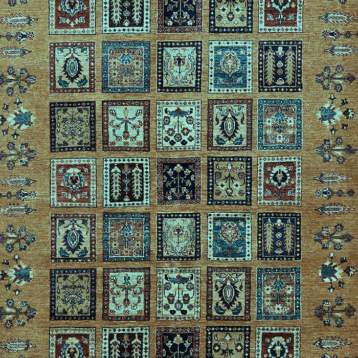 Abstract Light Blue Modern Rug, abs621lblu