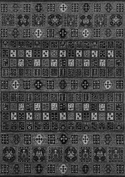 Abstract Gray Modern Rug, abs622gry