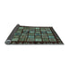 Sideview of Abstract Light Blue Modern Rug, abs623lblu