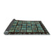 Sideview of Abstract Light Blue Modern Rug, abs624lblu