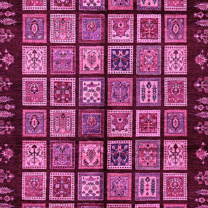 Machine Washable Abstract Pink Modern Rug, wshabs624pnk