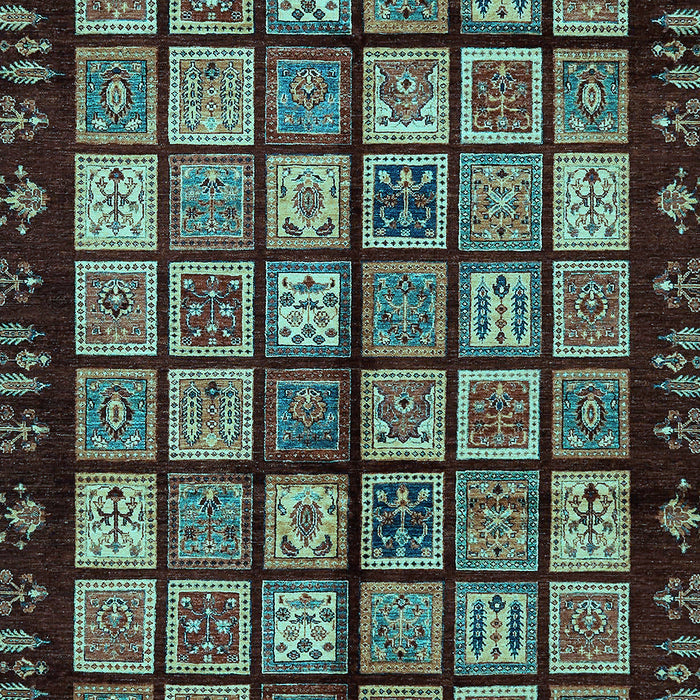 Machine Washable Abstract Light Blue Modern Rug, wshabs624lblu