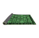 Sideview of Abstract Emerald Green Modern Rug, abs624emgrn