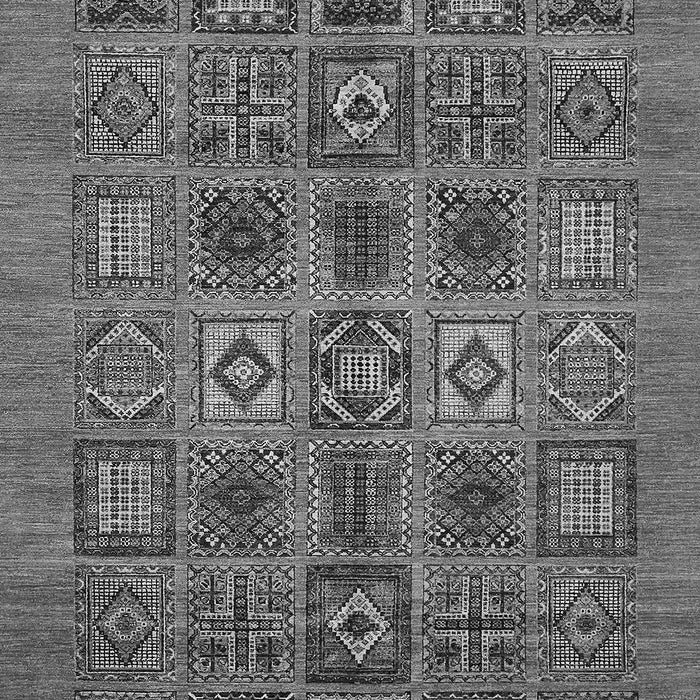 Machine Washable Abstract Gray Modern Rug, wshabs626gry