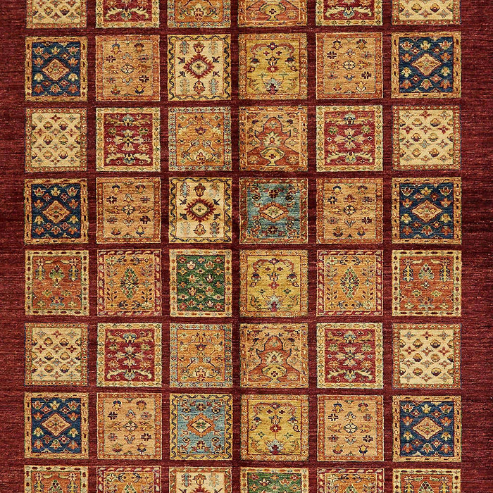 Abstract Orange Modern Rug, abs627