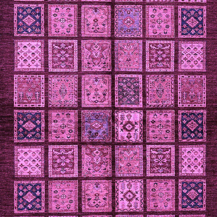 Abstract Purple Modern Rug, abs627pur