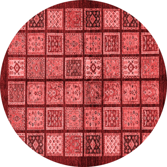 Abstract Red Modern Rug, abs627red