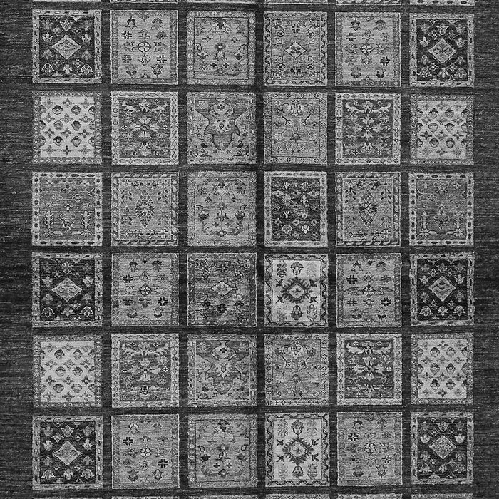 Abstract Gray Modern Rug, abs627gry