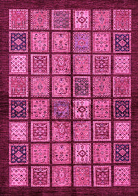 Abstract Pink Modern Rug, abs627pnk