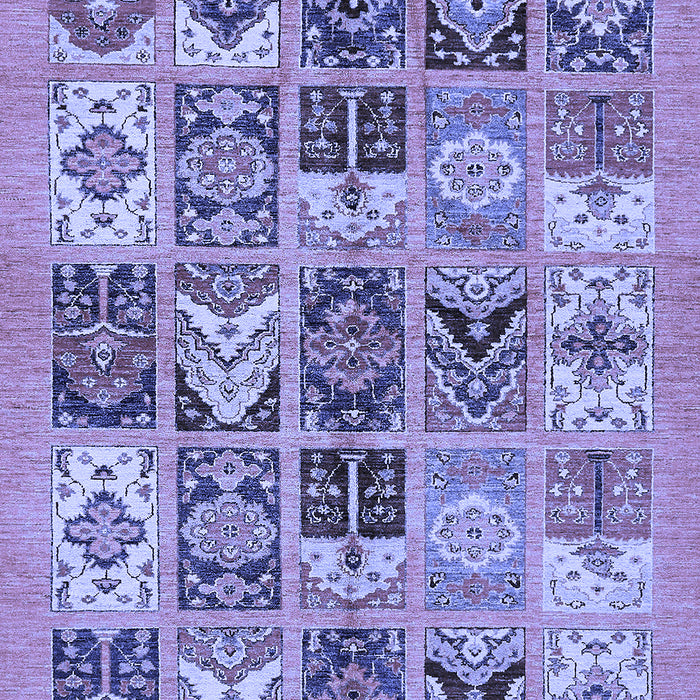 Abstract Blue Modern Rug, abs628blu