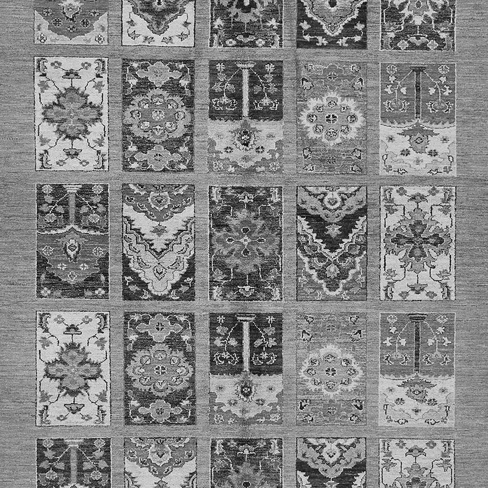 Machine Washable Abstract Gray Modern Rug, wshabs628gry