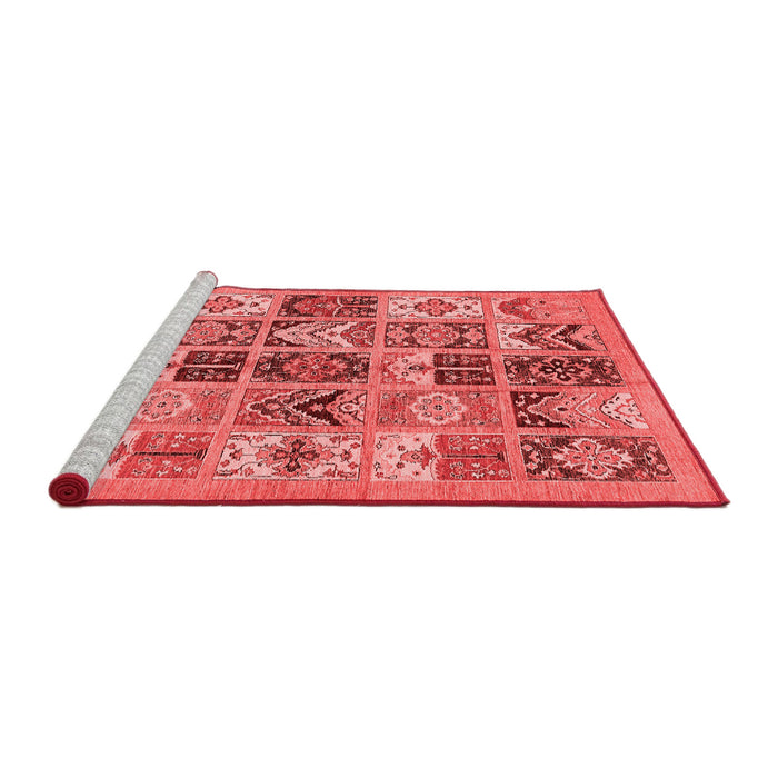 Modern Red Washable Rugs