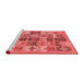 Modern Red Washable Rugs