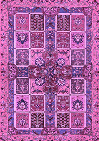 Abstract Purple Modern Rug, abs629pur