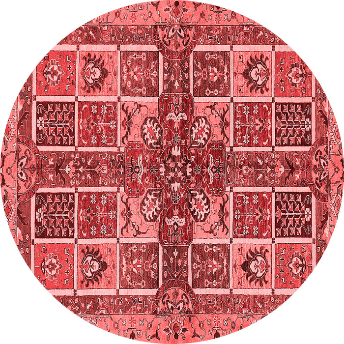 Abstract Red Modern Rug, abs629red