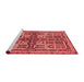 Modern Red Washable Rugs