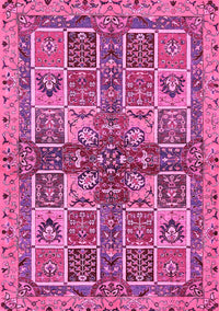 Abstract Pink Modern Rug, abs629pnk