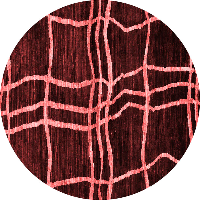Abstract Red Modern Rug, abs62red