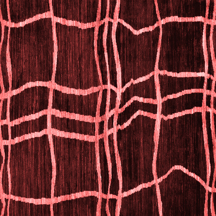 Abstract Red Modern Rug, abs62red