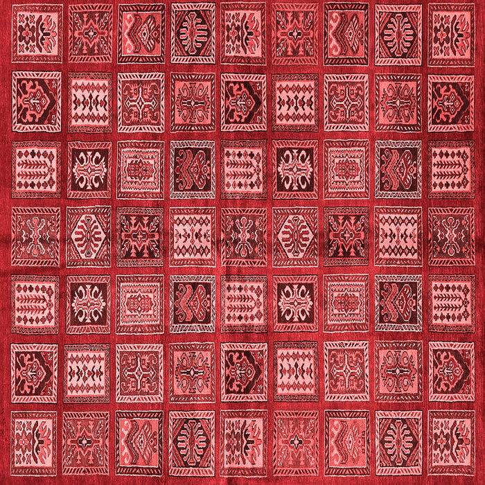 Machine Washable Southwestern Red Country Rug, wshabs630red