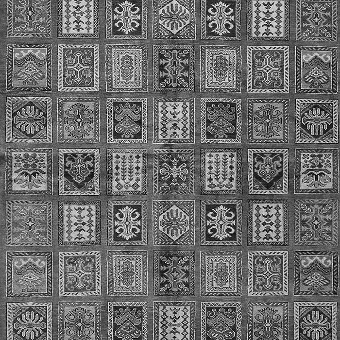 Machine Washable Southwestern Gray Country Rug, wshabs630gry