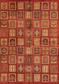 Southwestern Orange Country Rug, abs630org