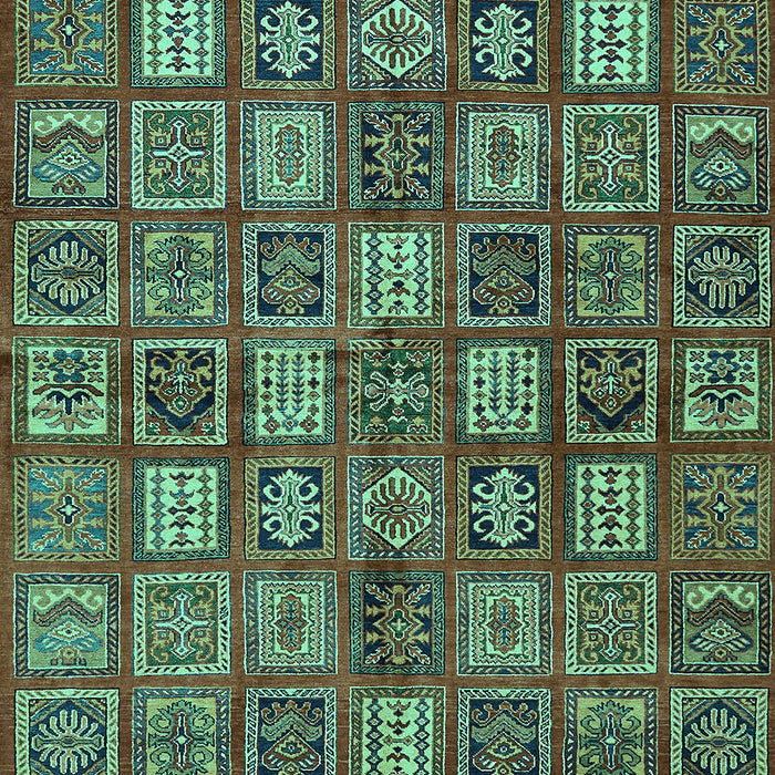 Southwestern Turquoise Country Rug, abs630turq