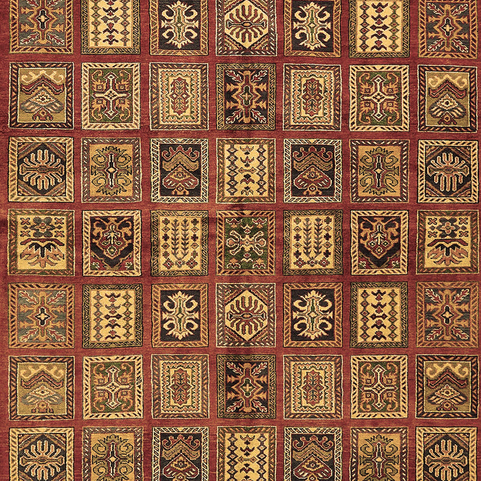 Southwestern Brown Country Rug, abs630brn