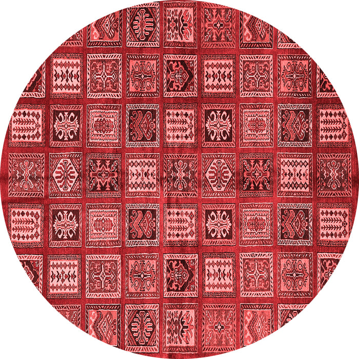 Machine Washable Southwestern Red Country Rug, wshabs630red