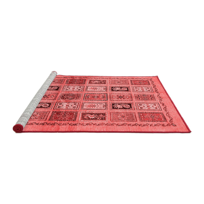 Modern Red Washable Rugs