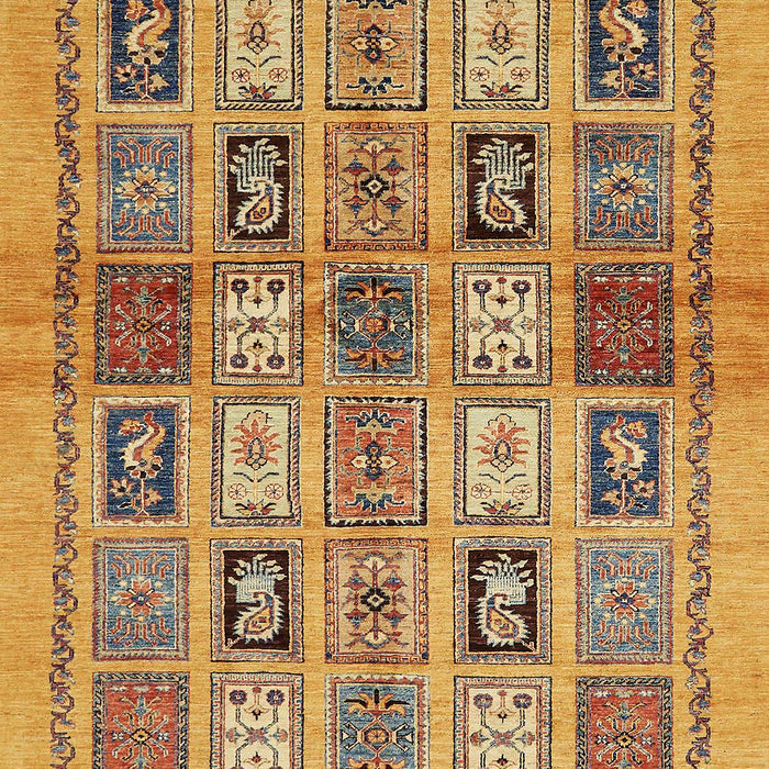 Machine Washable Abstract Red Rug, wshabs632