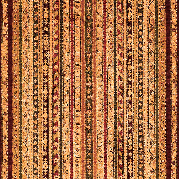 Abstract Orange Modern Rug, abs633org