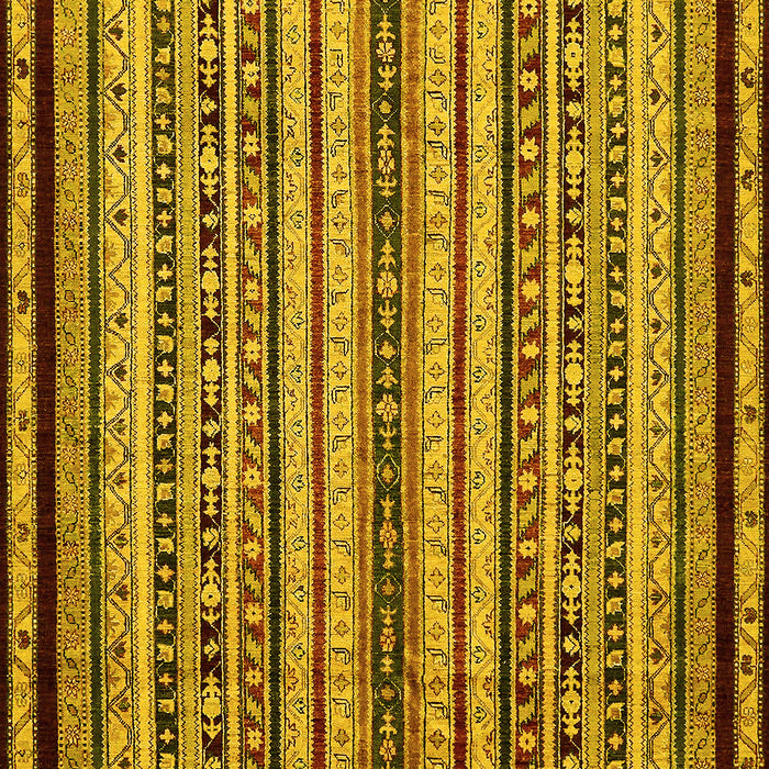 Abstract Yellow Modern Rug, abs633yw