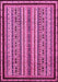 Machine Washable Abstract Pink Modern Rug, wshabs633pnk