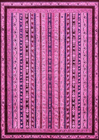 Abstract Pink Modern Rug, abs633pnk