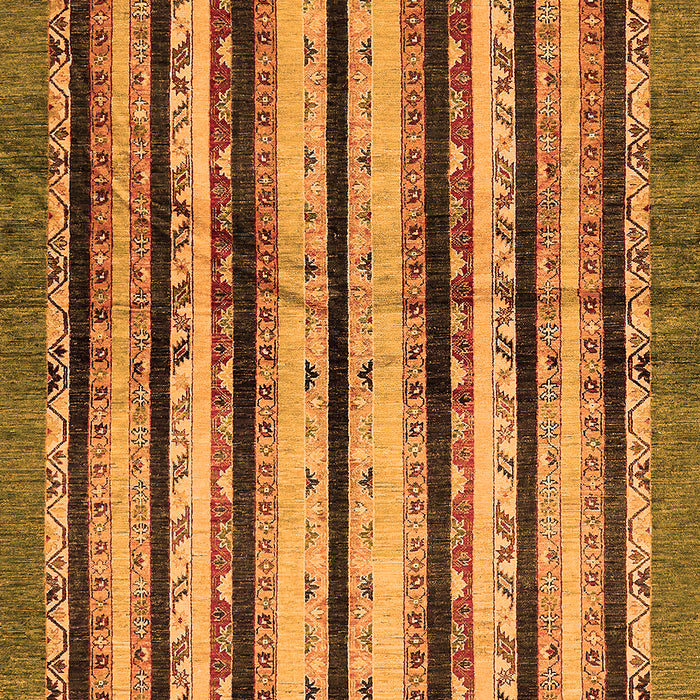 Machine Washable Abstract Orange Modern Area Rugs, wshabs634org