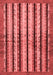 Abstract Red Modern Area Rugs