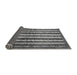 Sideview of Abstract Gray Modern Rug, abs634gry