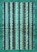 Abstract Light Blue Modern Rug, abs634lblu