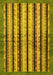 Abstract Yellow Modern Rug, abs634yw